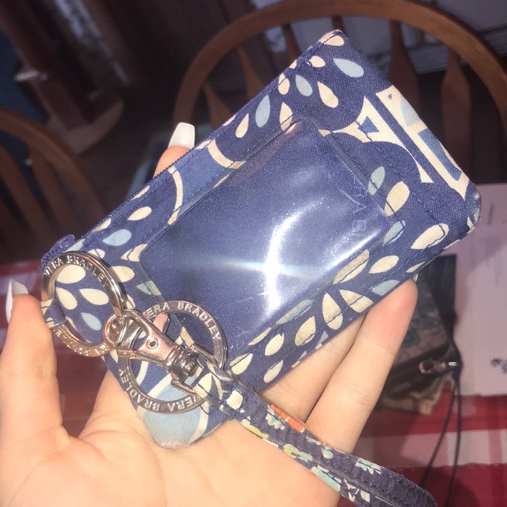 Vera Bradley id case lanyard